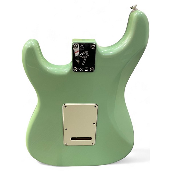 Used Fender player strat 70th ann. Seafoam Green Solid Body Electric Guitar
