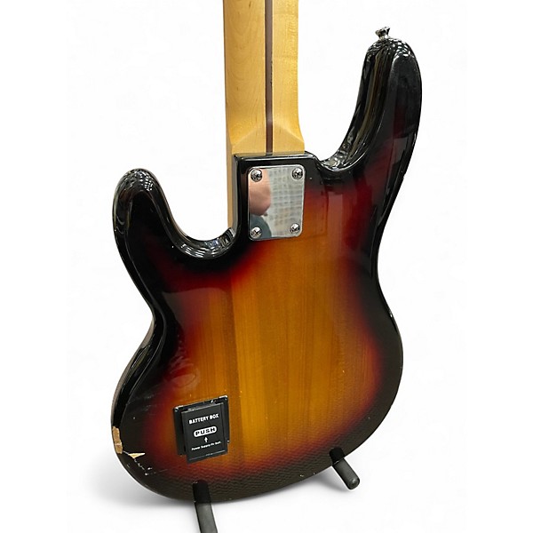 Used AXL Player Deluxe Sunburst Electric Bass Guitar