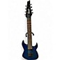 Used Ibanez RG8 8 String Blue Solid Body Electric Guitar thumbnail