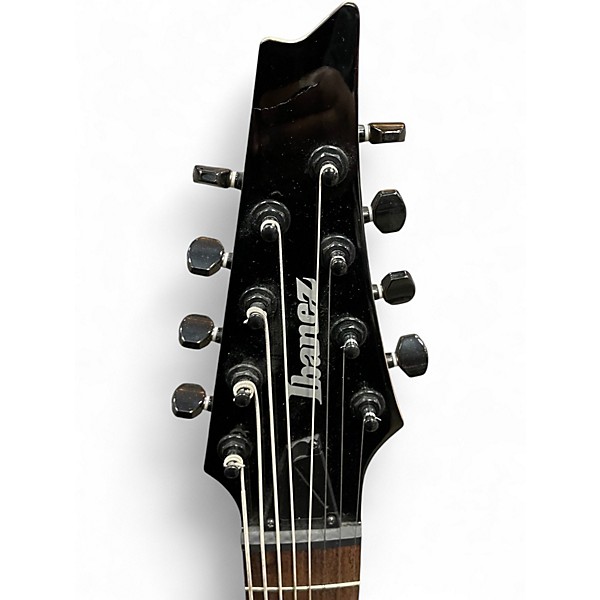 Used Ibanez RG8 8 String Blue Solid Body Electric Guitar