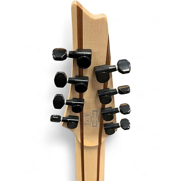 Used Ibanez RG8 8 String Blue Solid Body Electric Guitar