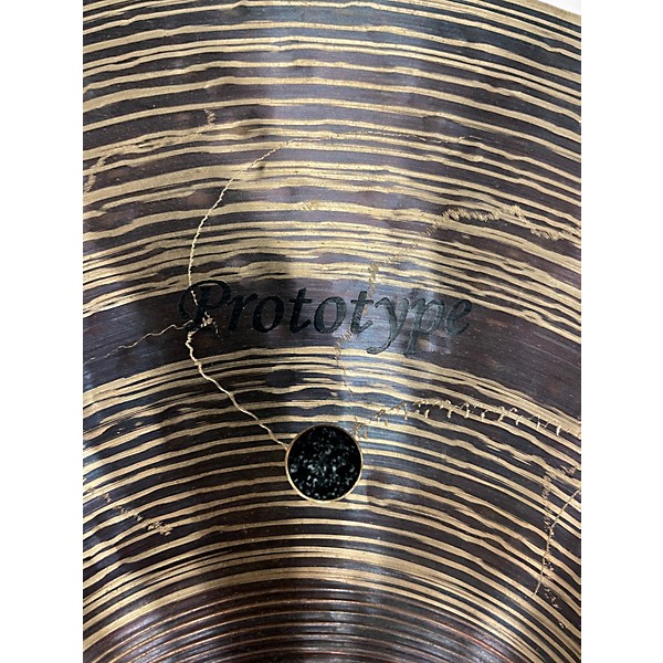Used Saluda 14in Prototype Symbolic Vented Cymbal