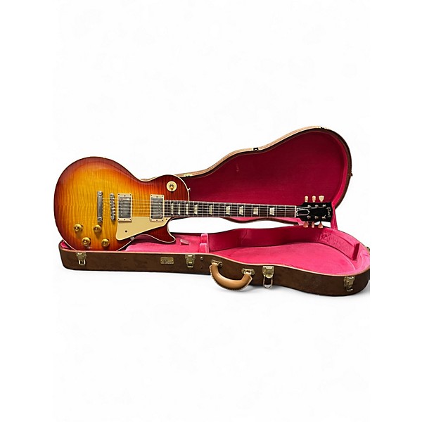 Used Gibson 1959 Reissue Murphy Light Aged Les Paul 2 Color Sunburst Solid Body Electric Guitar