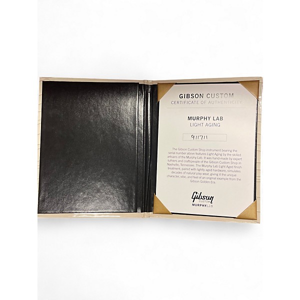 Used Gibson 1959 Reissue Murphy Light Aged Les Paul 2 Color Sunburst Solid Body Electric Guitar