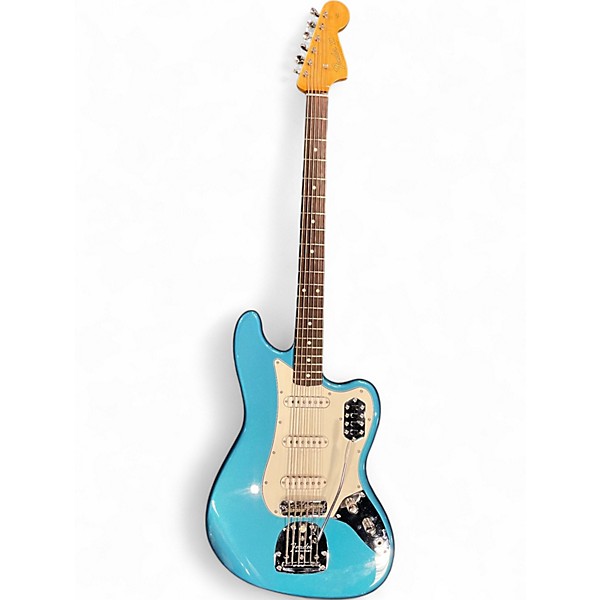 Used Fender Bass VI Lake Placid Blue Electric Bass Guitar
