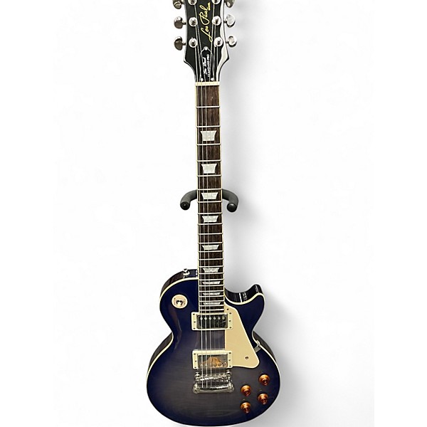 Used Epiphone Les Paul Standard Pro Blue Sunburst Solid Body Electric Guitar