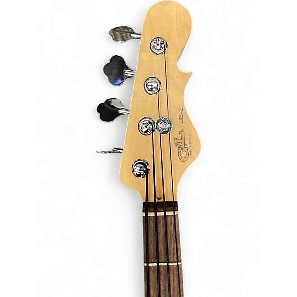 Used G&L Tribute JB2 White Electric Bass Guitar