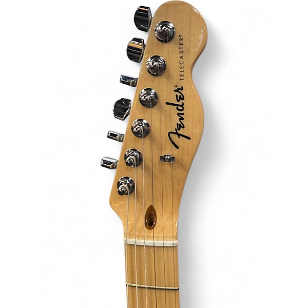 Used 2025 Fender Standard Telecaster White/Custom Graphic Solid Body Electric Guitar