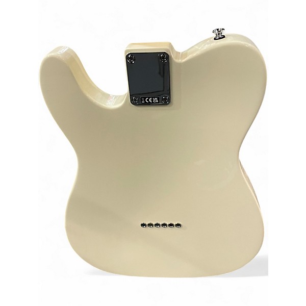 Used 2025 Fender Standard Telecaster White/Custom Graphic Solid Body Electric Guitar