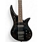 Used Jackson X Series Spectra Bass SBX IV Black Electric Bass Guitar