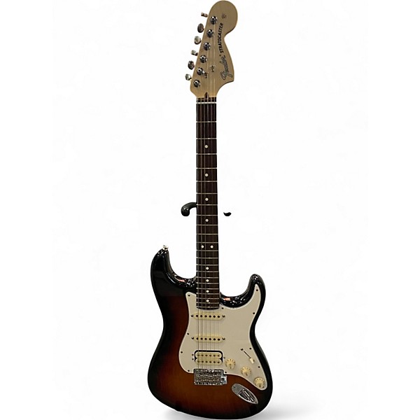 Used 2020 Fender American Performer Stratocaster HSS 3 Color Sunburst Solid Body Electric Guitar