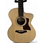 Used Taylor 214CE Natural Acoustic Electric Guitar