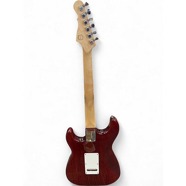 Used G&L Legacy Trans Red Solid Body Electric Guitar