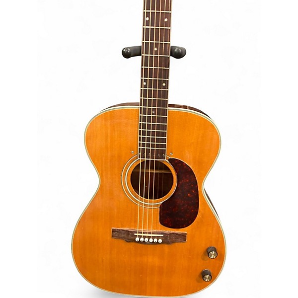 Used Harmony HC55 Natural Acoustic Electric Guitar