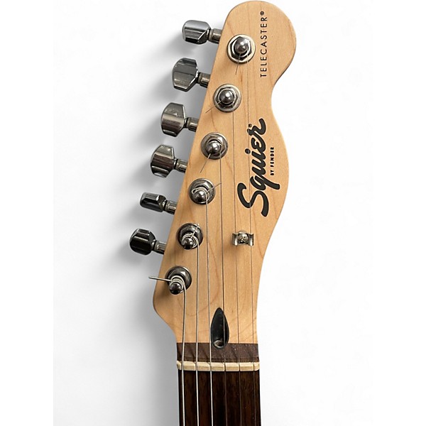 Used Squier Bullet Telecaster Surf Green Solid Body Electric Guitar
