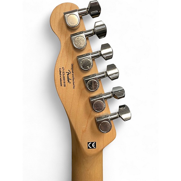 Used Squier Bullet Telecaster Surf Green Solid Body Electric Guitar