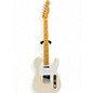Used Fender VINTAGE CUSTOM 1958 TOP-LOAD TELECASTER AGED WHITE BLOND Solid Body Electric Guitar thumbnail