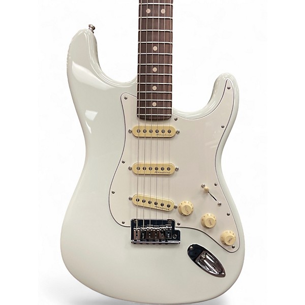 Used Fender CUSTOM SHOP JEFF BECK STRATOCASTER NOS Olympic White Solid Body Electric Guitar