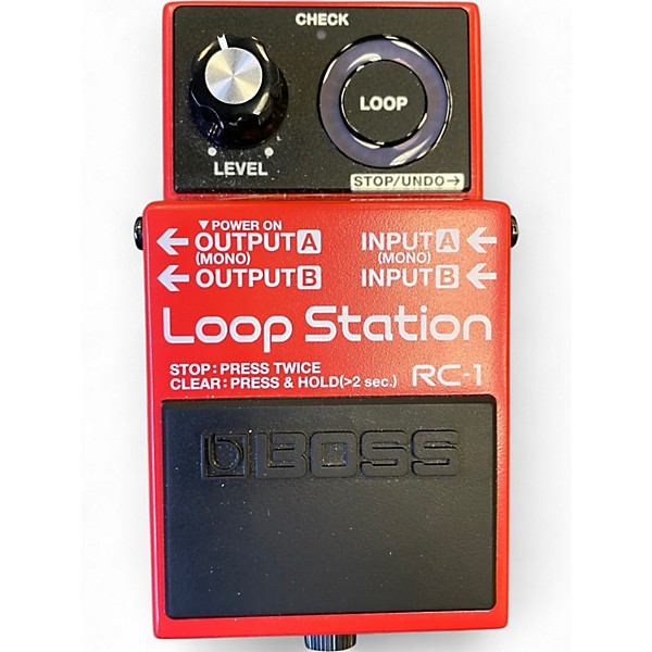 Used BOSS RC1 Loop Station Pedal