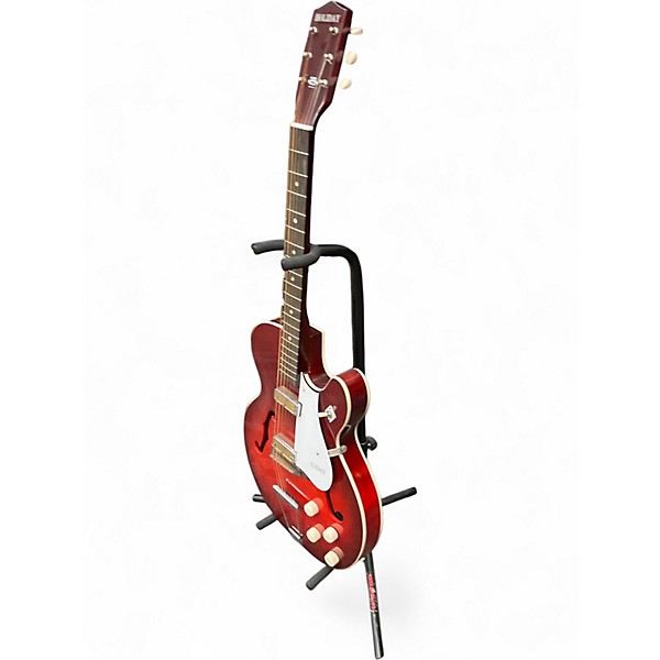 Used Holiday ROCKET 2 Color Sunburst Hollow Body Electric Guitar