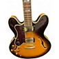 Used Epiphone Sheraton II Left Handed 2 Color Sunburst Hollow Body Electric Guitar