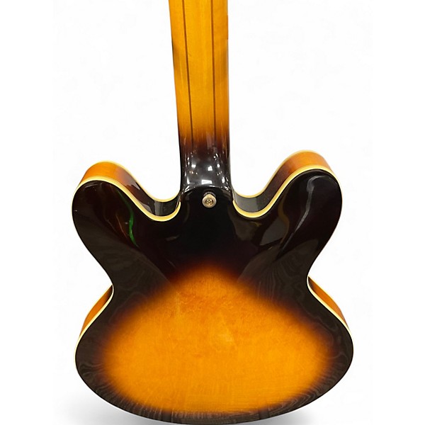 Used Epiphone Sheraton II Left Handed 2 Color Sunburst Hollow Body Electric Guitar