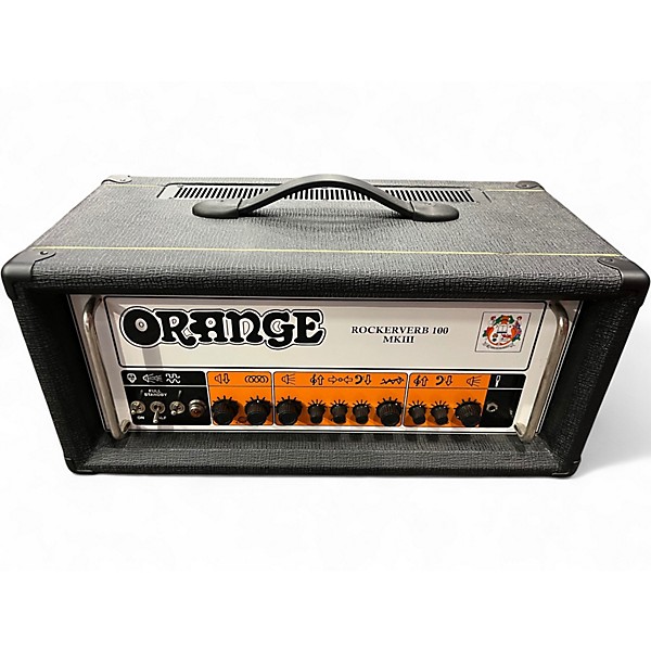 Used Orange Amplifiers Rockerverb 100H MKIII Tube Guitar Amp Head