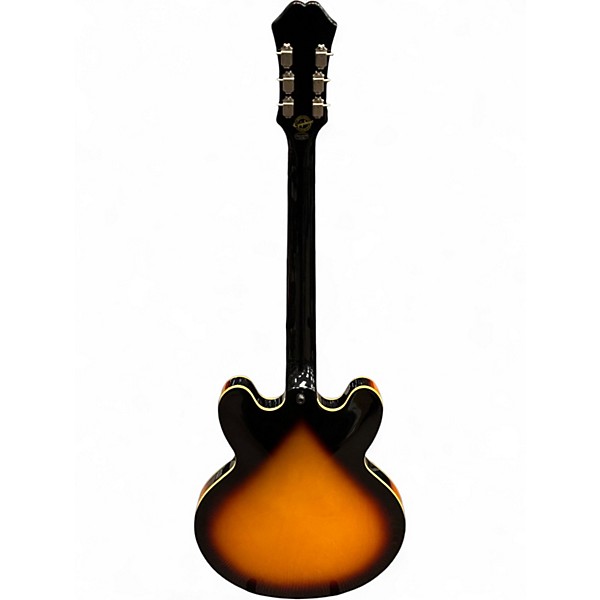Used Epiphone ES335 Pro Vintage Sunburst Hollow Body Electric Guitar