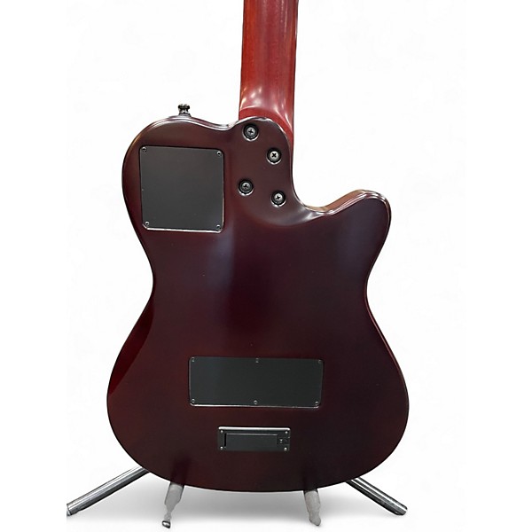 Used Godin Multiac Encore Left Handed Natural Acoustic Electric Guitar