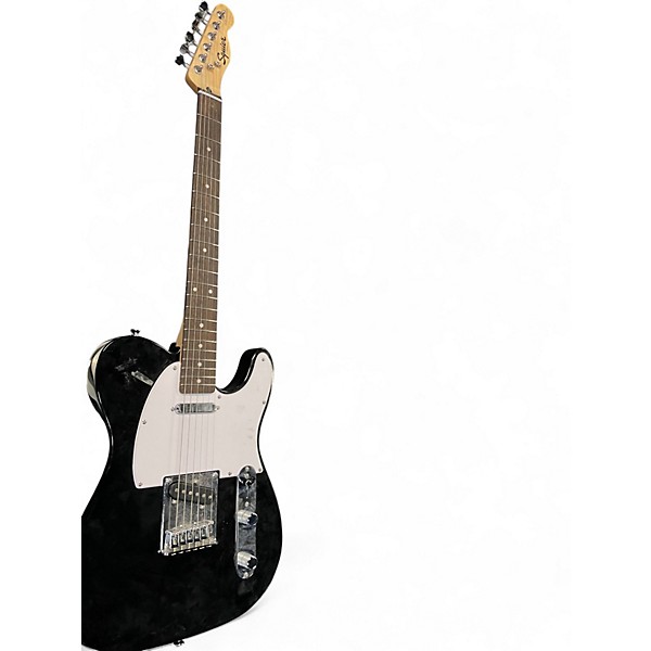 Used Squier TELECASTER AFFNITY TONE KNOB NOT WORKING Black Solid Body Electric Guitar