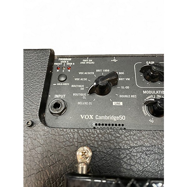 Used VOX CAMBRIDGE 50 Guitar Combo Amp