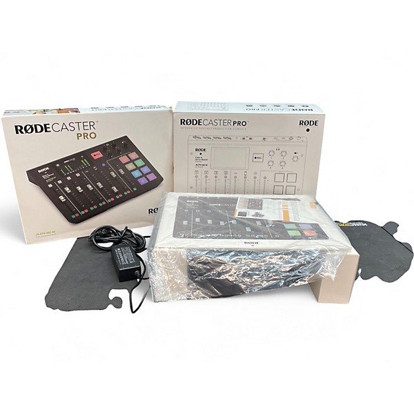 Used RODE Rodecaster Pro Podcast Production Studio Audio Interface