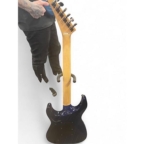 Used Jackson SOLOIST W/FLOYD NECK THRU BLUE QUILT/FLAME Solid Body Electric Guitar