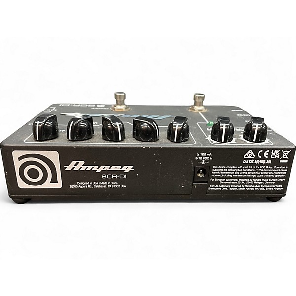 Used Ampeg SCR-DI Effect Pedal