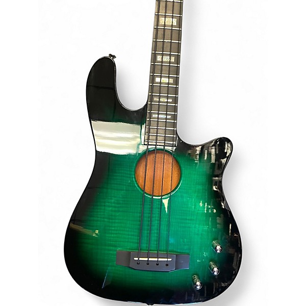 Used Carvin AC40 GREENBURST Acoustic Bass Guitar