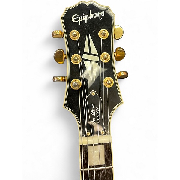 Used Epiphone Les Paul Custom SG Buttercream Solid Body Electric Guitar