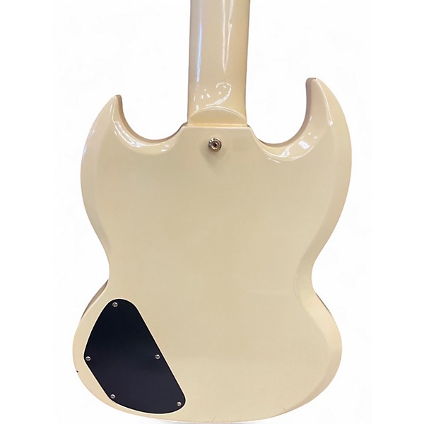 Used Epiphone Les Paul Custom SG Buttercream Solid Body Electric Guitar