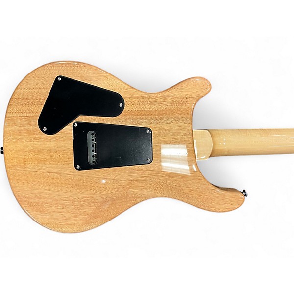 Used PRS SE Custom 24 Trans Black Solid Body Electric Guitar