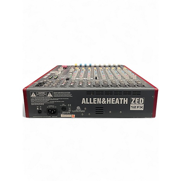 Used Allen & Heath ZED12FX Unpowered Mixer