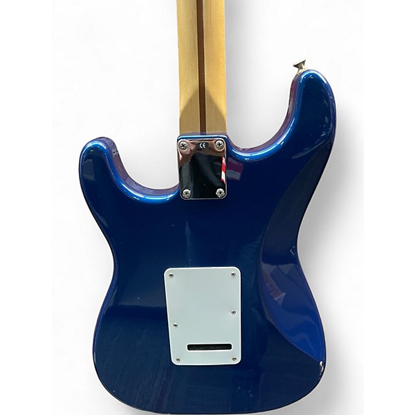 Used Fender Stratocaster Metallic Aqua Marine Solid Body Electric Guitar
