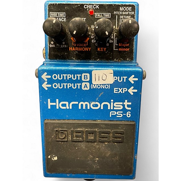 Used BOSS PS6 Harmonist Effect Pedal
