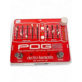 Used Electro-Harmonix Pog2 Polyphonic Octave Generator Effect Pedal