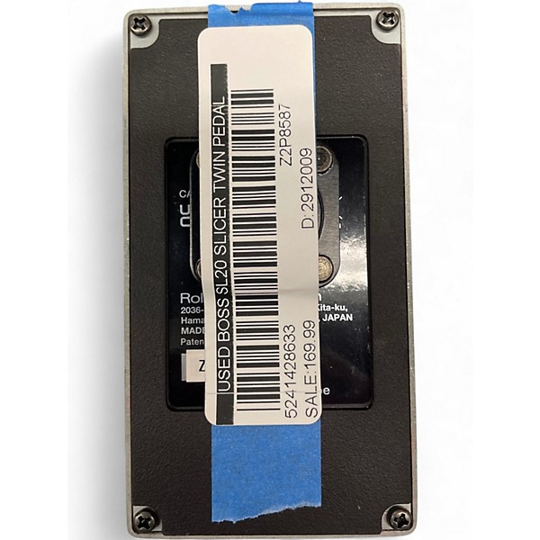 Used BOSS SL20 Slicer Twin Pedal