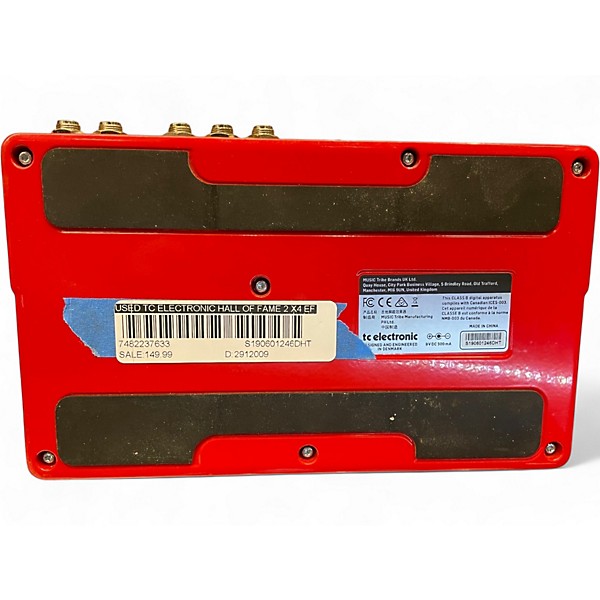 Used TC Electronic HALL OF FAME 2 X4 Effect Pedal