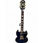 Used Epiphone G400 DELUXE Trans Blue Solid Body Electric Guitar thumbnail
