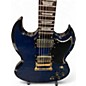 Used Epiphone G400 DELUXE Trans Blue Solid Body Electric Guitar