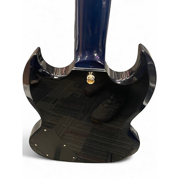 Used Epiphone G400 DELUXE Trans Blue Solid Body Electric Guitar