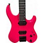 Used Kiesel Vader V6 Neck-Thru Pink Solid Body Electric Guitar