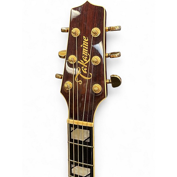 Used Takamine TDP215 Walnut Acoustic Electric Guitar