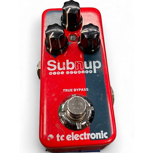 Used TC Electronic Sub N Up Mini Octaver Effect Pedal
